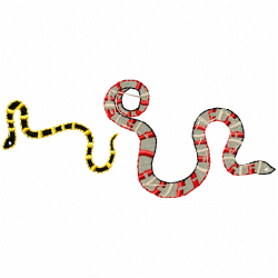 Snake Embroidery Design 3